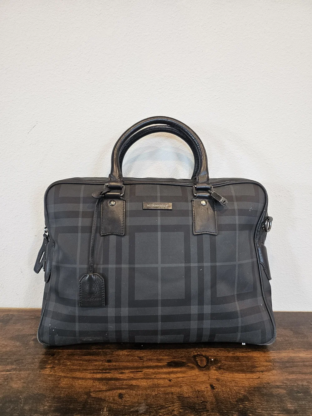 Burberry Nova Check Briefcase / Laptop Bag